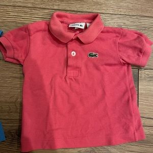 Lacoste baby boy polo shirts